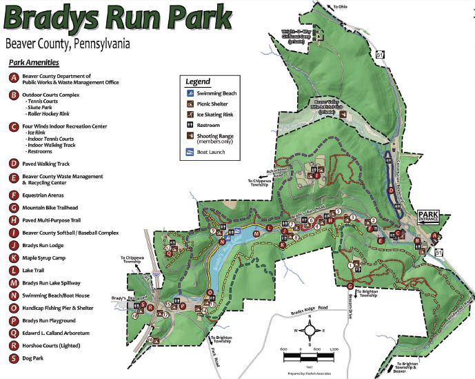 Bradys Run County Park TrailMeister