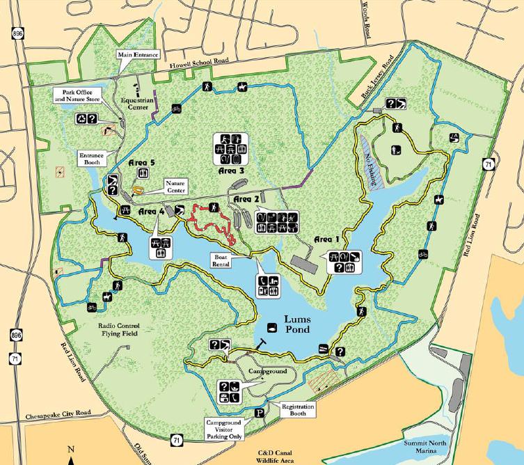 Lums Pond State Park TrailMeister