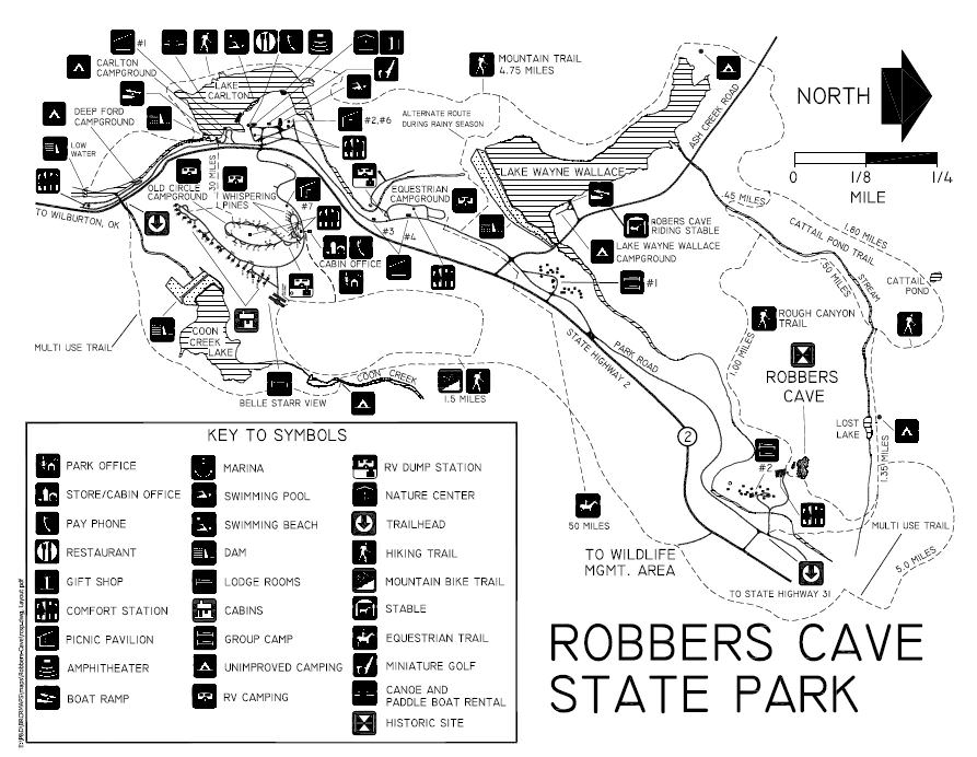 Robbers Cave State Park - TrailMeister