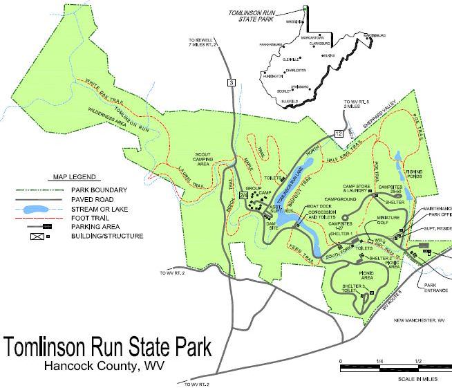 Tomlinson Run State Park - TrailMeister