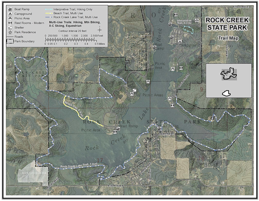 Rock Creek Park Map