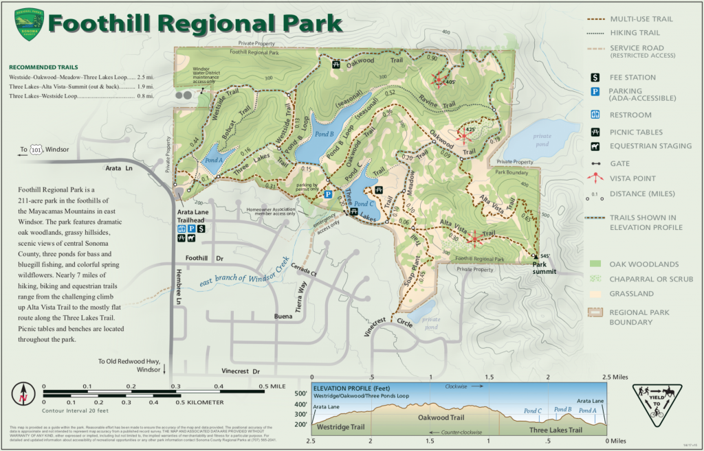 Foothill Regional Park - TrailMeister