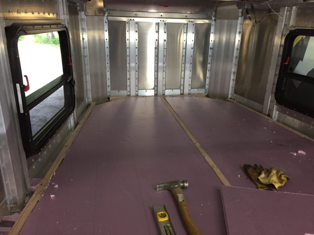 travel trailer insulation ideas