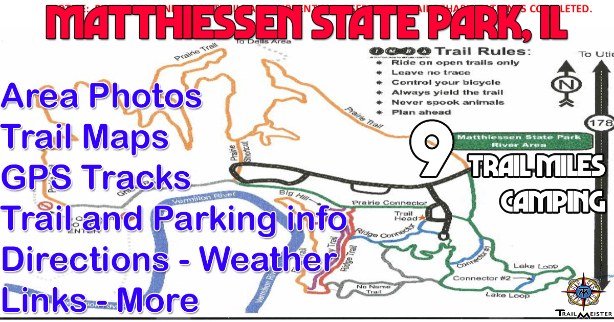 Matthiessen State Park Trails Map Maps For You