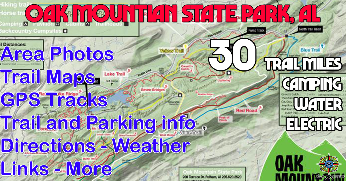 Oak Mountain State Park TrailMeister
