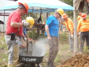 Trail workers