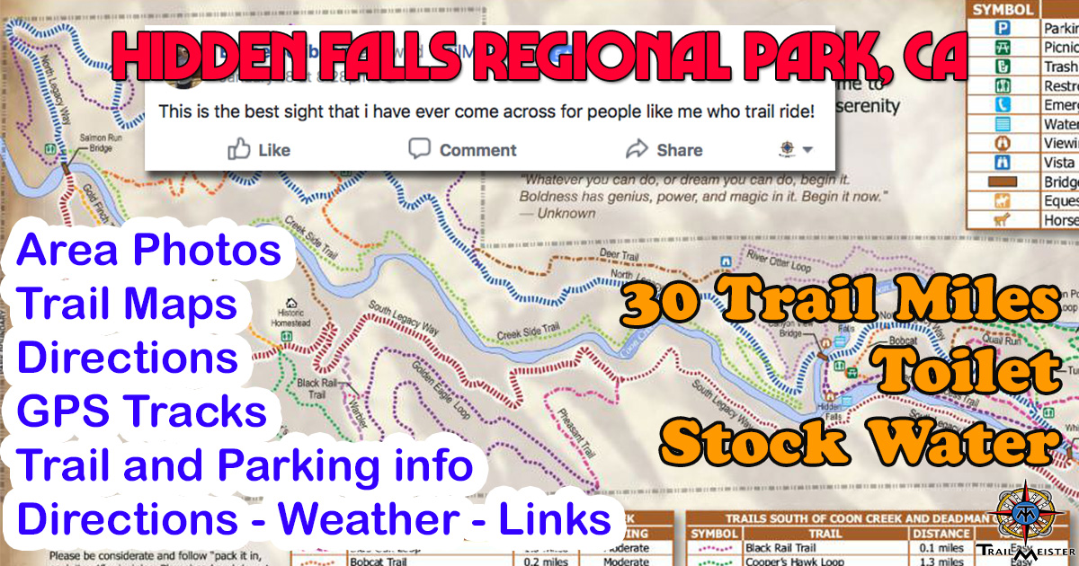 auburn hiking trails hidden falls