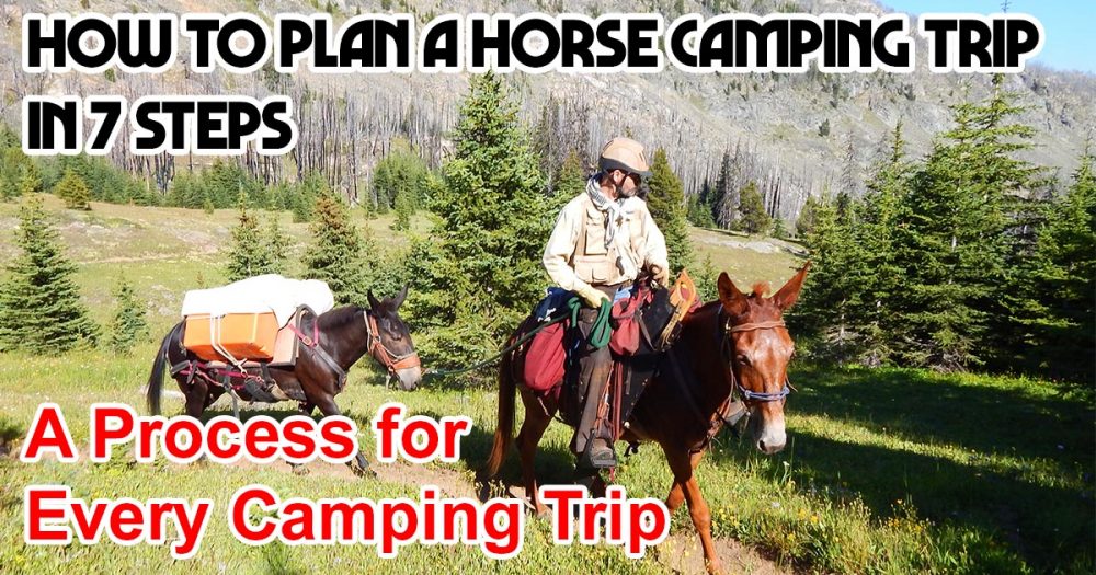 How to Plan a Horse Camping Trip TrailMeister
