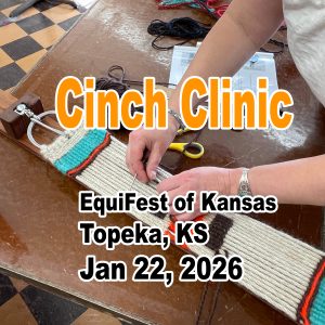 Cinch Crafting Clinic - DEPOSIT - EquiFest of Kansas - January, 22 2026