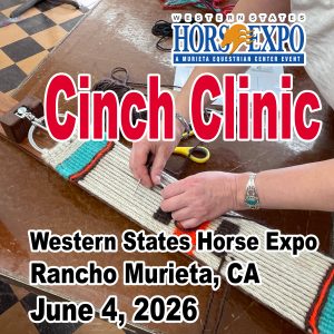 Cinch Crafting Clinic - DEPOSIT - Western States Horse Expo - June 4, 2026