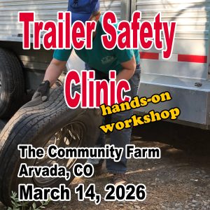 Trailer Safety Clinic PM session - Arvada - March, 14 2026
