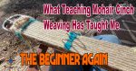 how to weave a mohair cinch