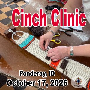 Cinch Crafting Clinic - DEPOSIT -Ponderay-ID-OCT-17-2026