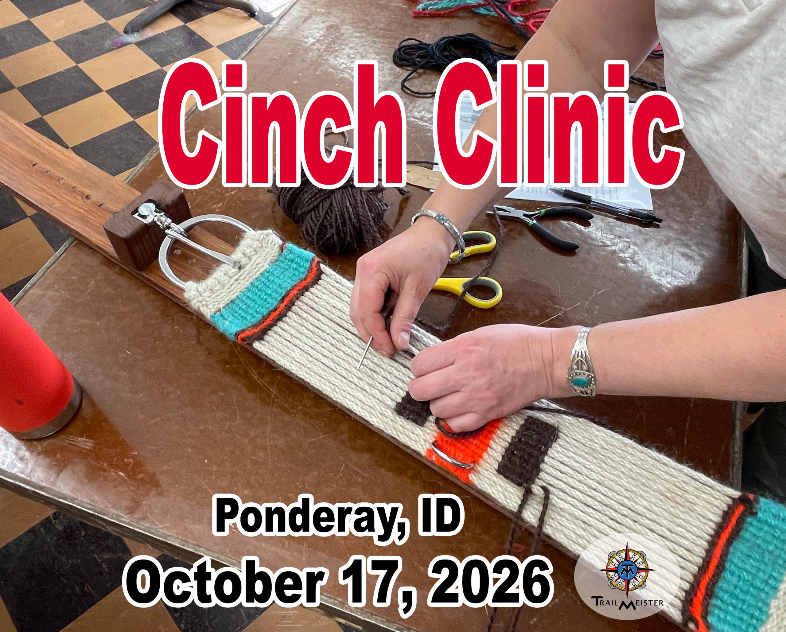 Cinch Crafting Clinic - DEPOSIT -Ponderay-ID-OCT-17-2026